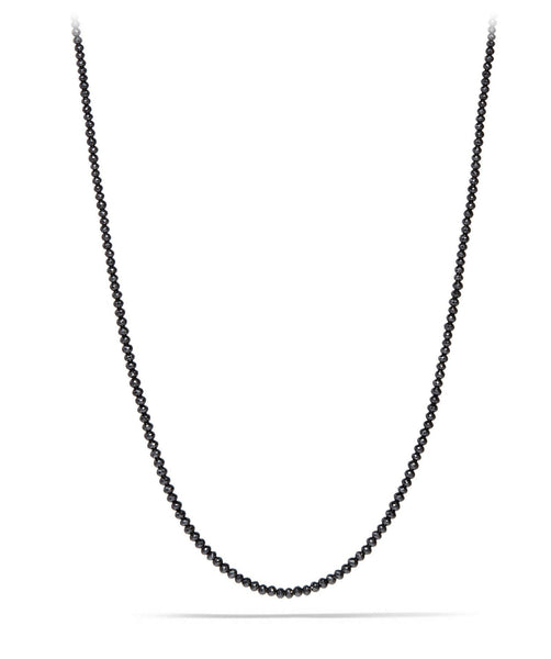 Black Diamond Men's Tennis Necklace. Great Shine & Luster!100% Genuine  Certified. | ZeeDiamonds